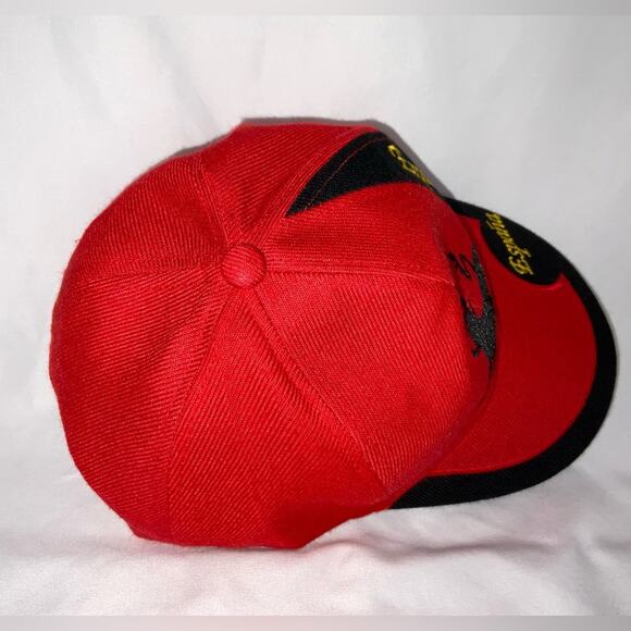 RED ESPANA SPAIN BLACK BULL SOUVENIR BASEBALL BALL CAP HAT ADJUSTABLE UNISEX - Picture 8 of 8